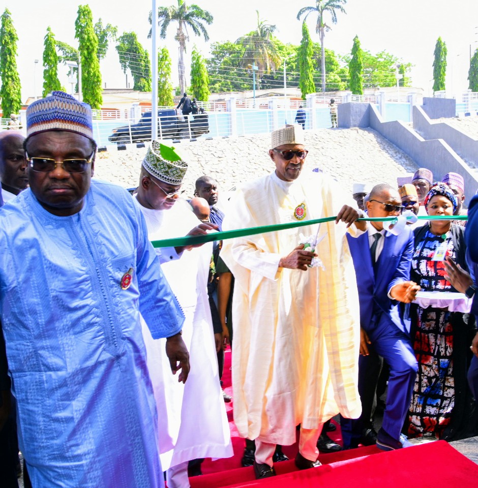 We are proud of what Yahaya Bello has done in security, projects execution – Buhari 