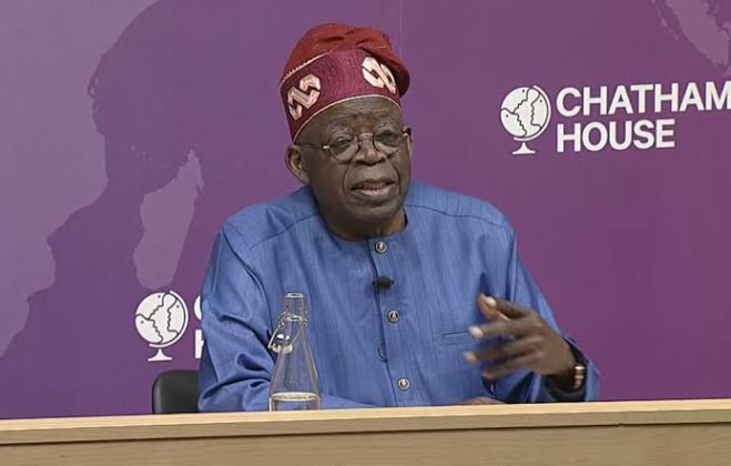 Chatham House: Bola Tinubu offers directions on security, economy, foreign policy