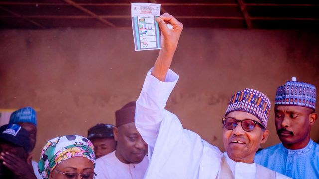 Buhari reveals why he openly voted for Tinubu