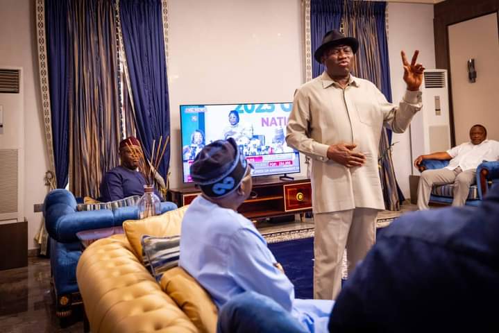 Jonathan, ECOWAS Team, others visit Tinubu in Abuja
