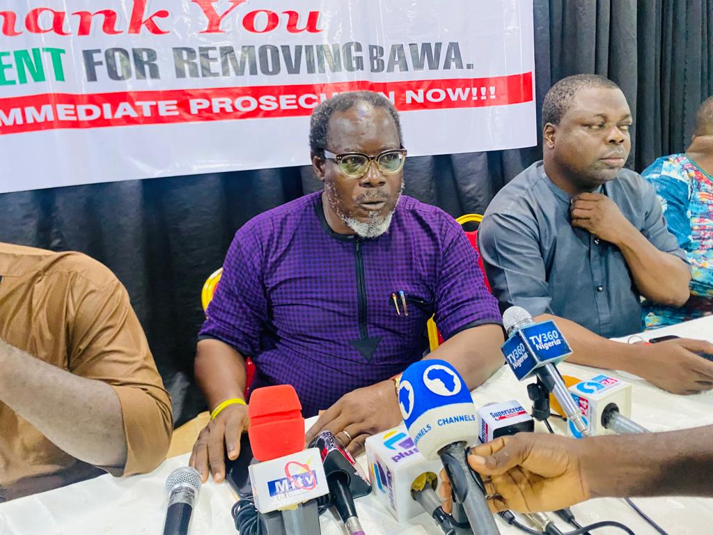 Jubilation as over 150 activists celebrate Bawa’s suspension