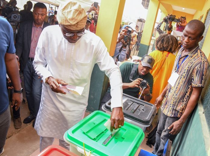 Sanwo-Olu, Wife voted with invalid voters cards, witness tells tribunal
