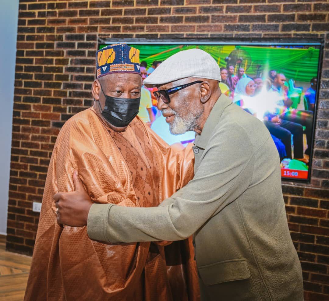 APC National Chair Ganduje, others visit Governor Akeredolu