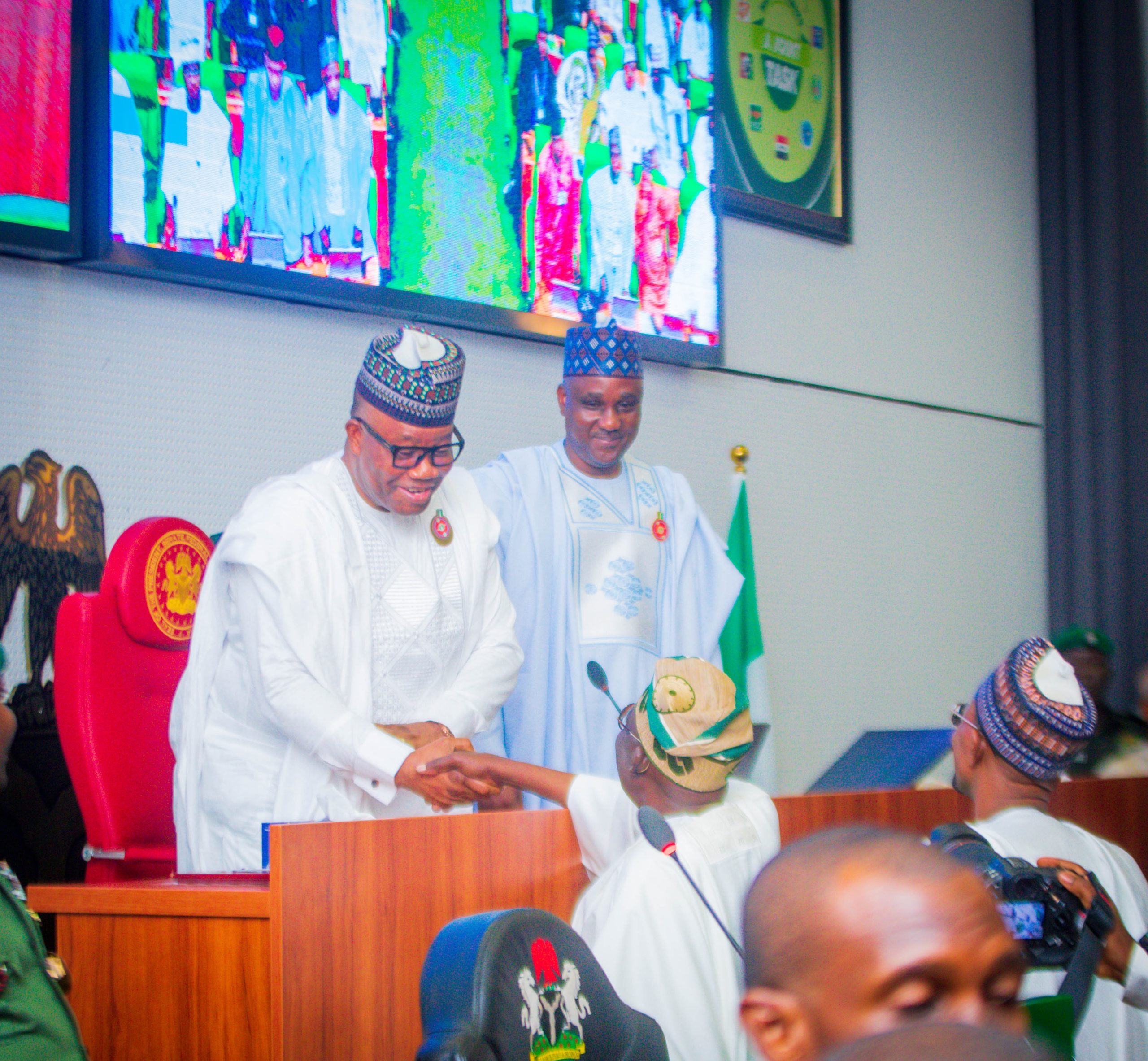 2024 Budget: Akpabio assures Tinubu of NASS support