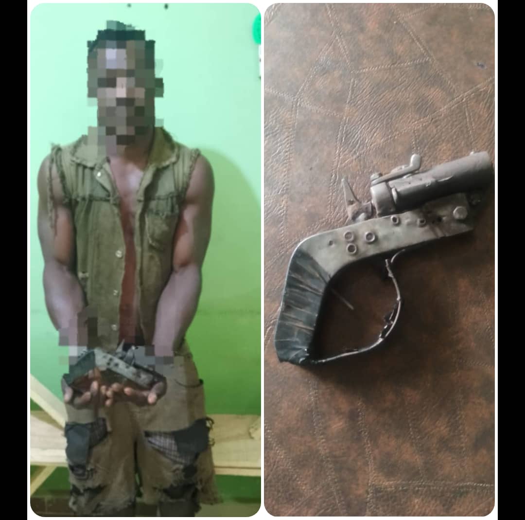 Police arrest welder with locally made pistol in Ondo